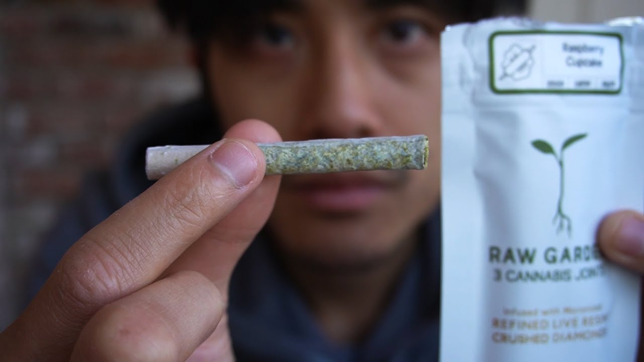 TRYING RAW GARDEN'S FIRST PREROLLS EVER