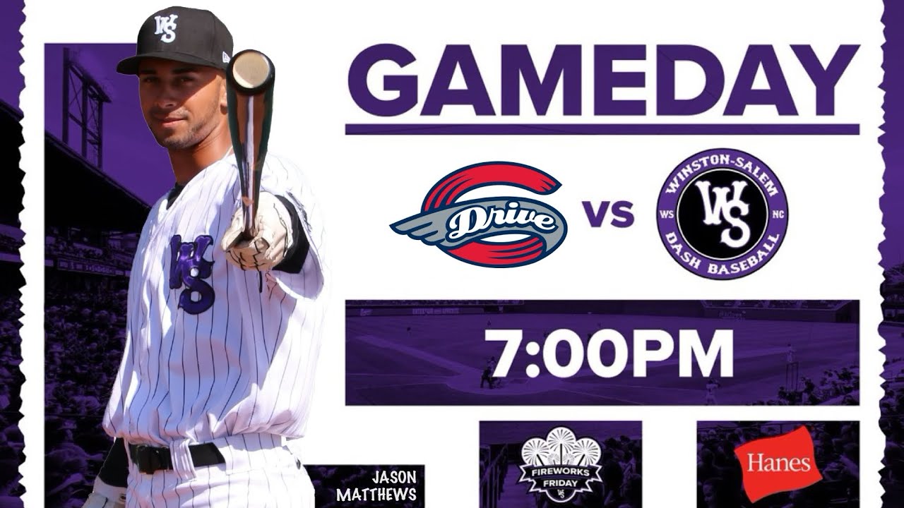Jason Matthews | Winston-Salem Dash vs Greenville Drive | Game 2 Highlights | High A Pro Baseball