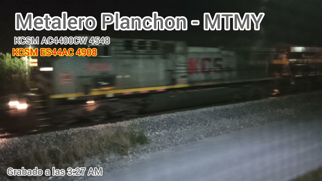 KCSM 4548 y 4908 "Metalero Planchon - MTMY" Con Mancuerna GE-GEVO