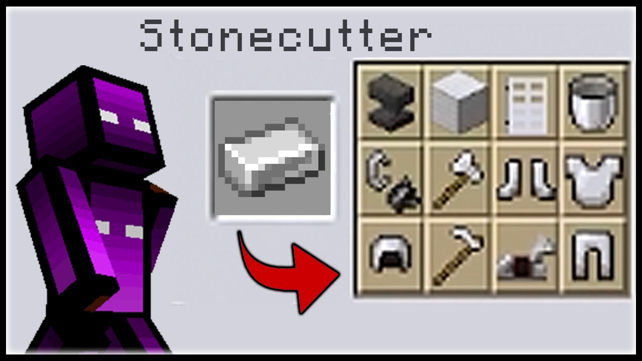 ماینکرافت اما سنگتراش خیلی خفنِ - Minecraft but Stonecutter is OP
