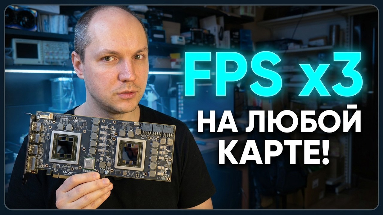 SLI и Crossfire воскрес c Radeon PRO DUO  | Фреймген и апскейл на 10 летней карте в Lossless Scaling