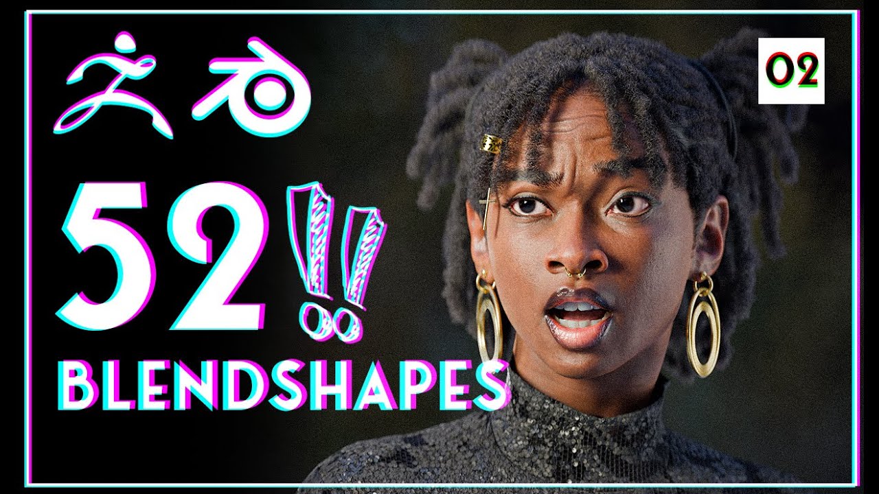 Creating 52 arkit blendshapes for a face rig