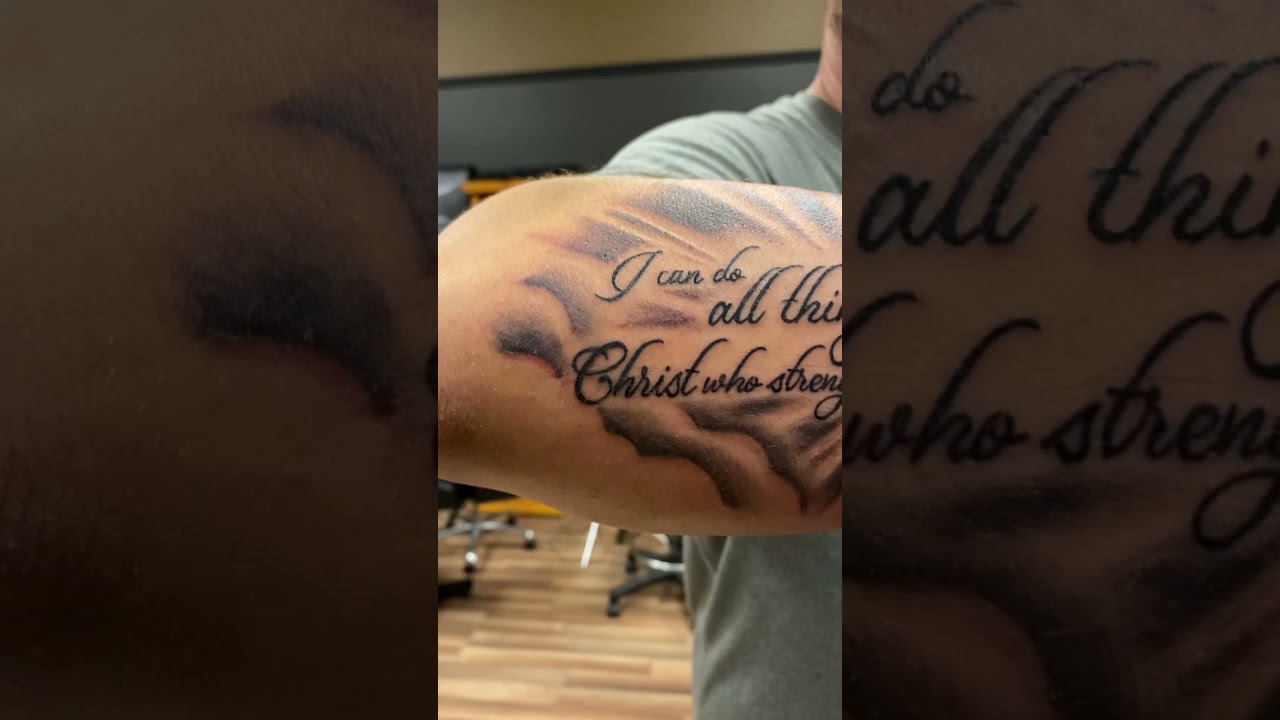 Philippians 4:13 Tattoo