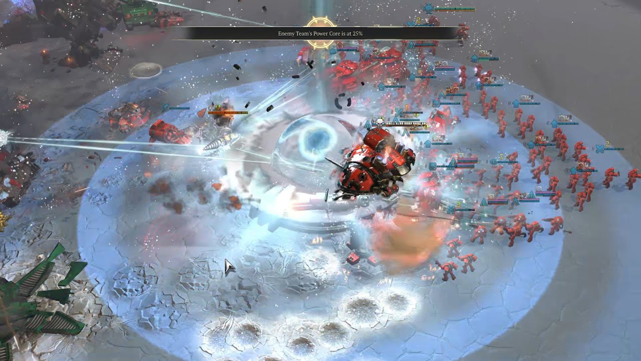 Space Marines vs Orks - No Limit Mod - Massive Battle - Warhammer 40K Dawn Of War 3