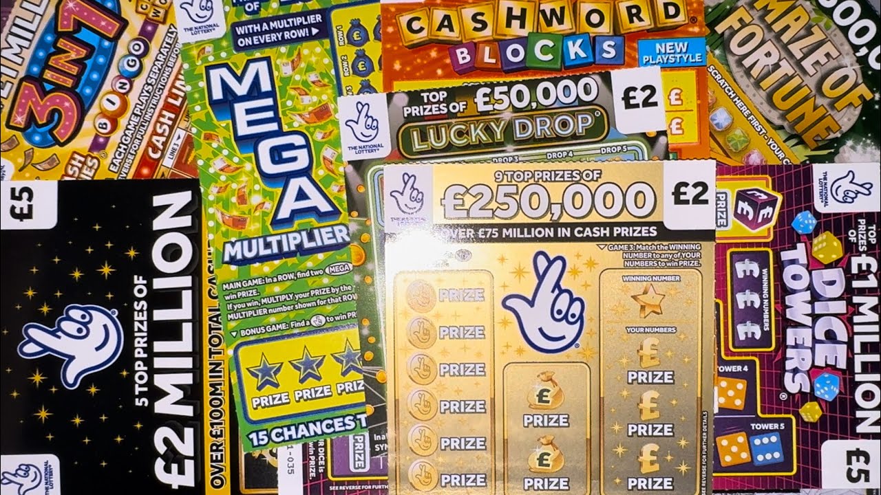 Scratchcards from The National Lottery © (388)