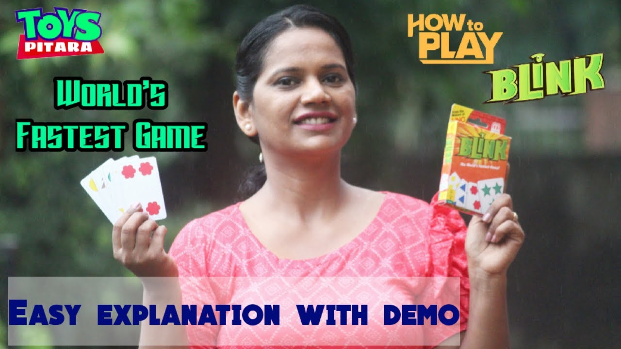 How to play Blink Card Game in Hindi | World’s Fastest Card Game | With Actual Gameplay
