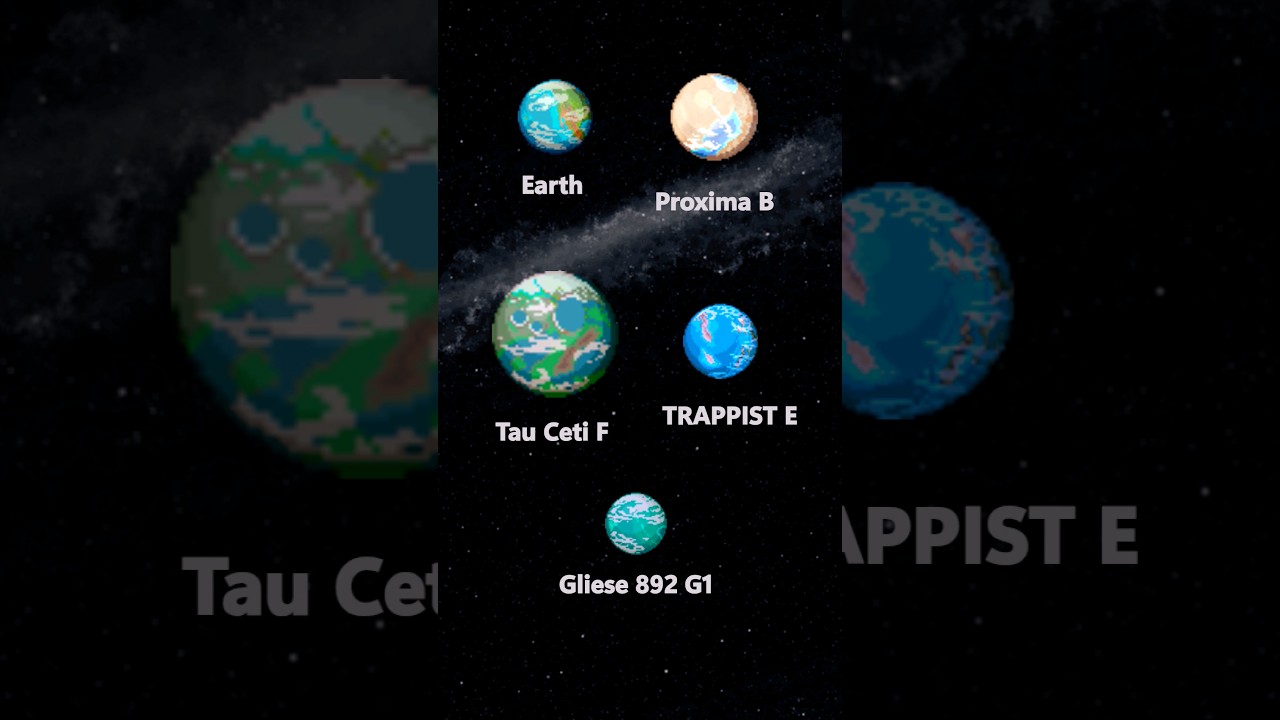 Did you know Tau Ceti F is a super Earth sized exoplanet with ocean craters and a chilly climate
