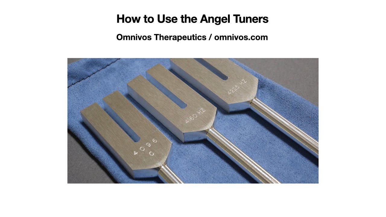 How to use the Angel Tuners and the Crystal Tuning Fork