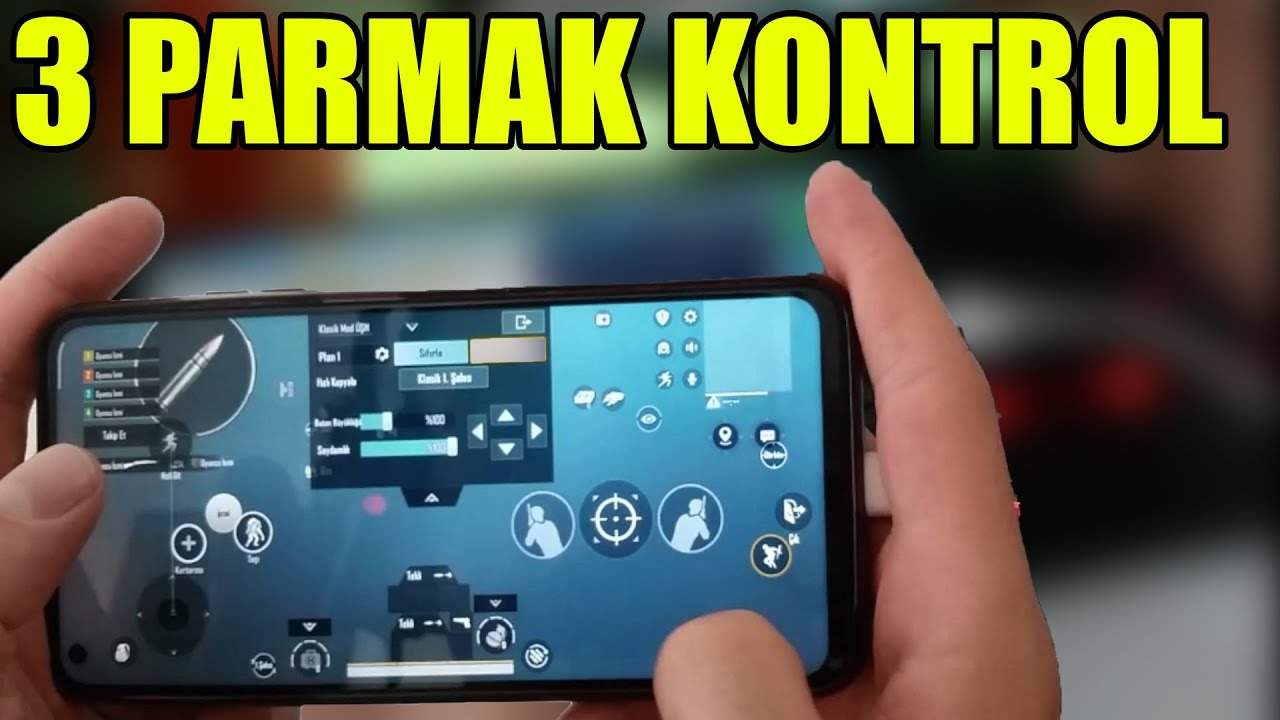 EFSANE EN İYİ 3 PARMAK KONTROL AYARI 🔥 PUBG MOBİLE