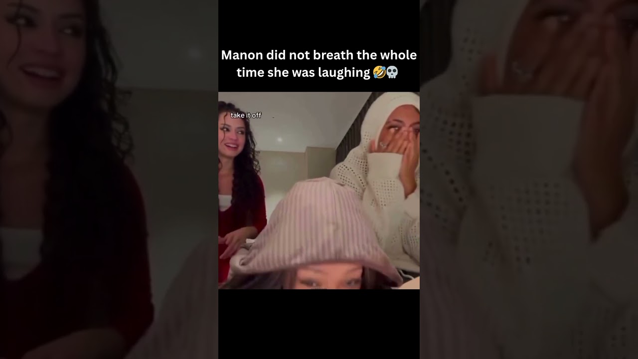 Manon did not breath the whole time she was laughing 🤣💀 #katseye