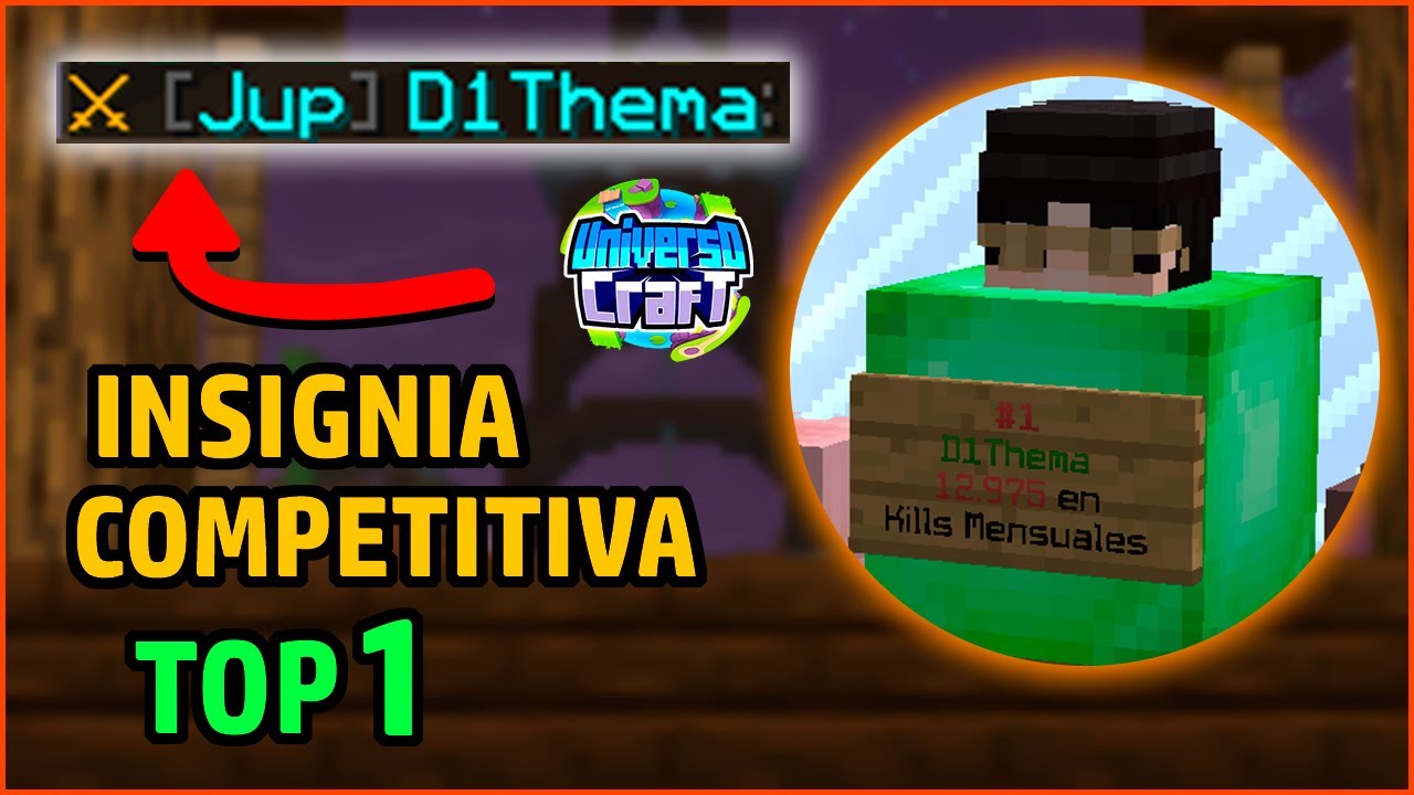 GAN&Eacute; la INSIGNIA COMPETITIVA en BEDWARS UNIVERSOCRAFT