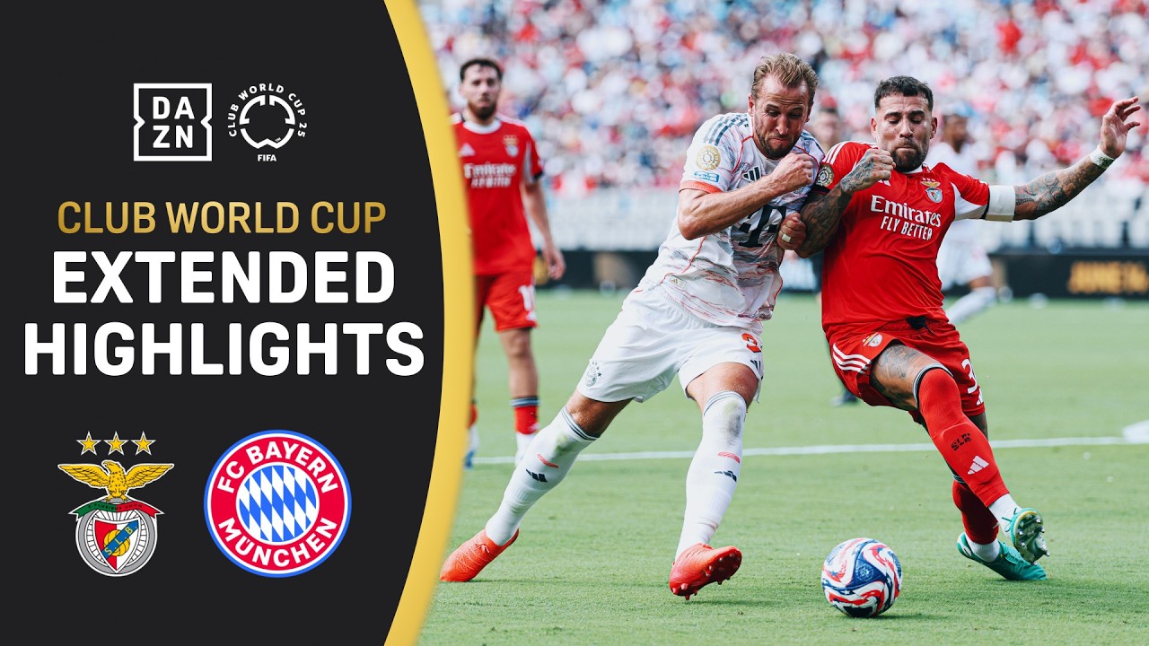 Bayern Munich Vs. Benfica | 2025 FIFA Club World Cup Extended Highlights