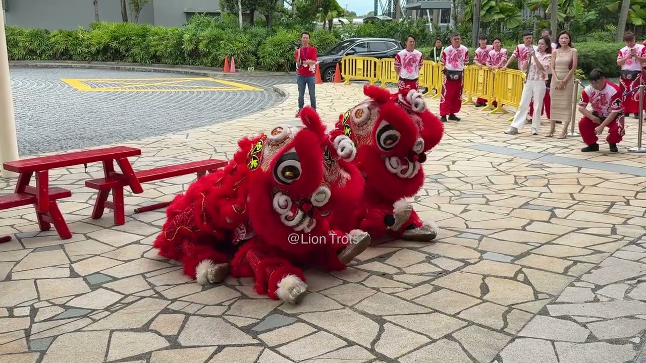 [4K] Singapore Flyer, Yiwei Lion Dance, CNY day 2, 18 Feb 2026