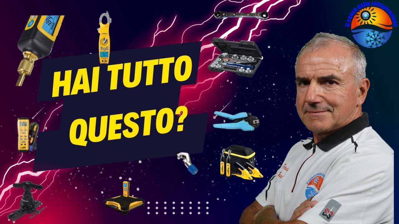 Se ti manca uno di questi attrezzi… non sei un vero frigorista