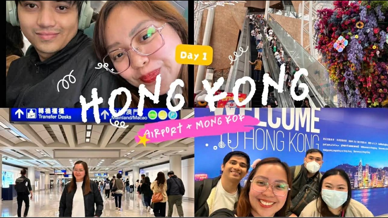Hong Kong Trip Day 1 | Airport + Mong Kok + Casa Hotel