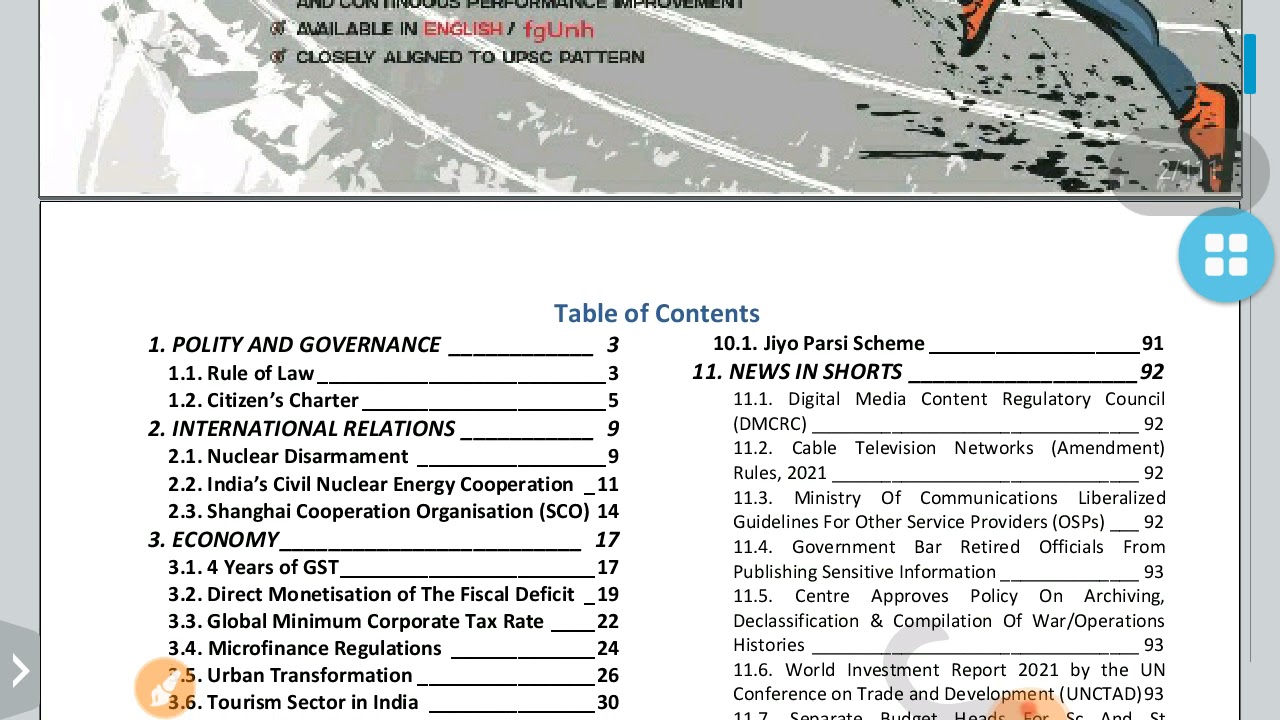 Vision Ias CA June 2021-Government Schemes:UPSC/STATE_PSC