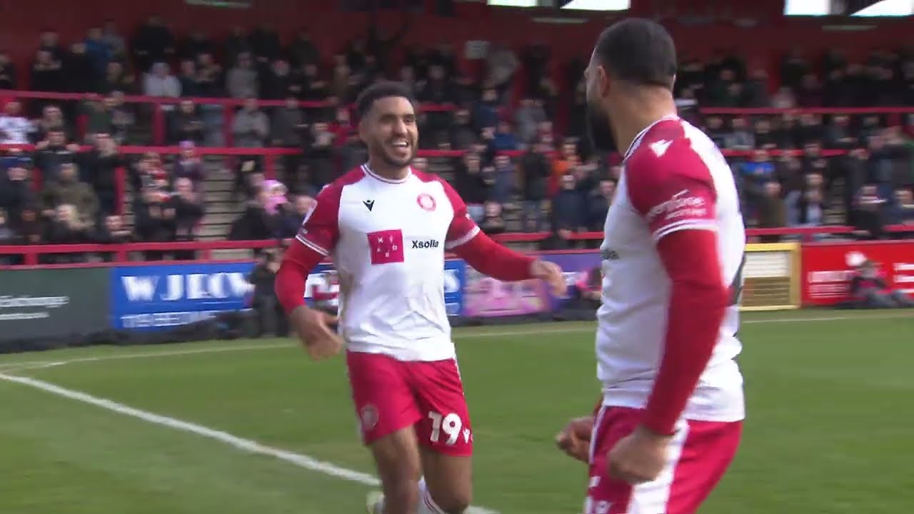 Stevenage v Stockport County Highlights