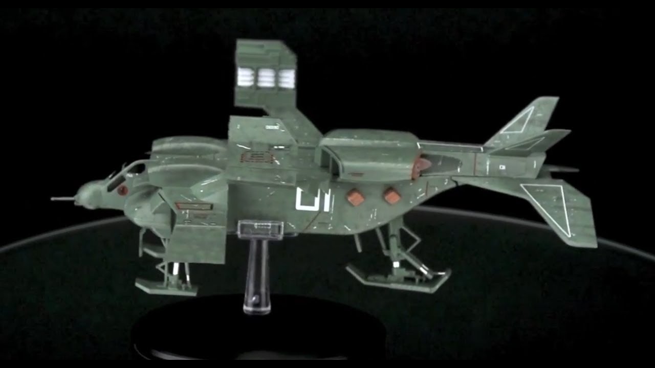 UD-4L Cheyenne Dropship - Model Turnaround