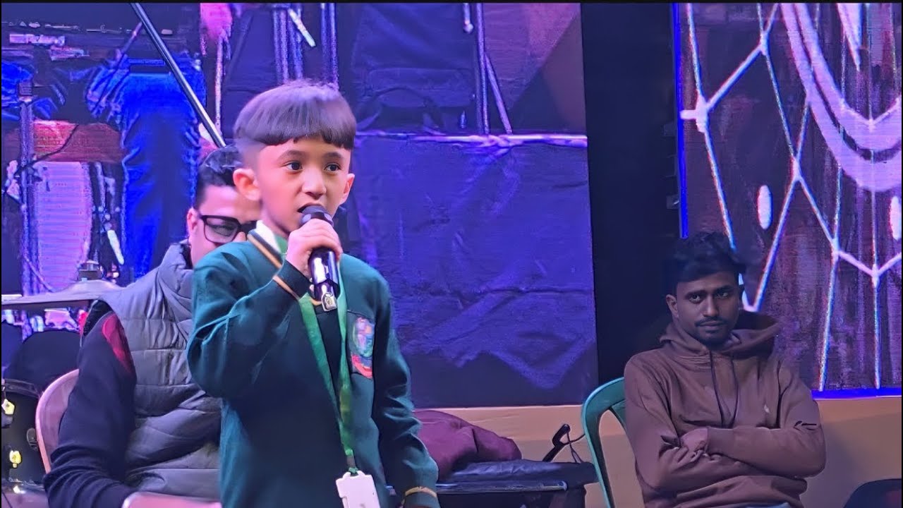 School performance by - 7 years old kid Krish Mondal Official