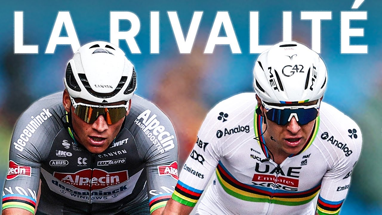 CYCLISME : Les meilleurs moments du DUEL Tadej Pogacar - Mathieu van der Poel