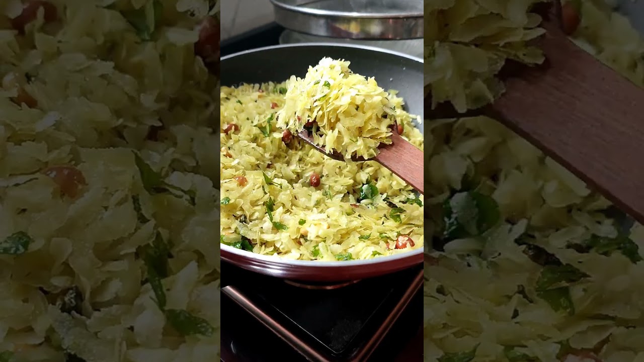 Poha Premix Recipe | How to make poha premix at home | just add hot water breakfast sirf 3 minute me