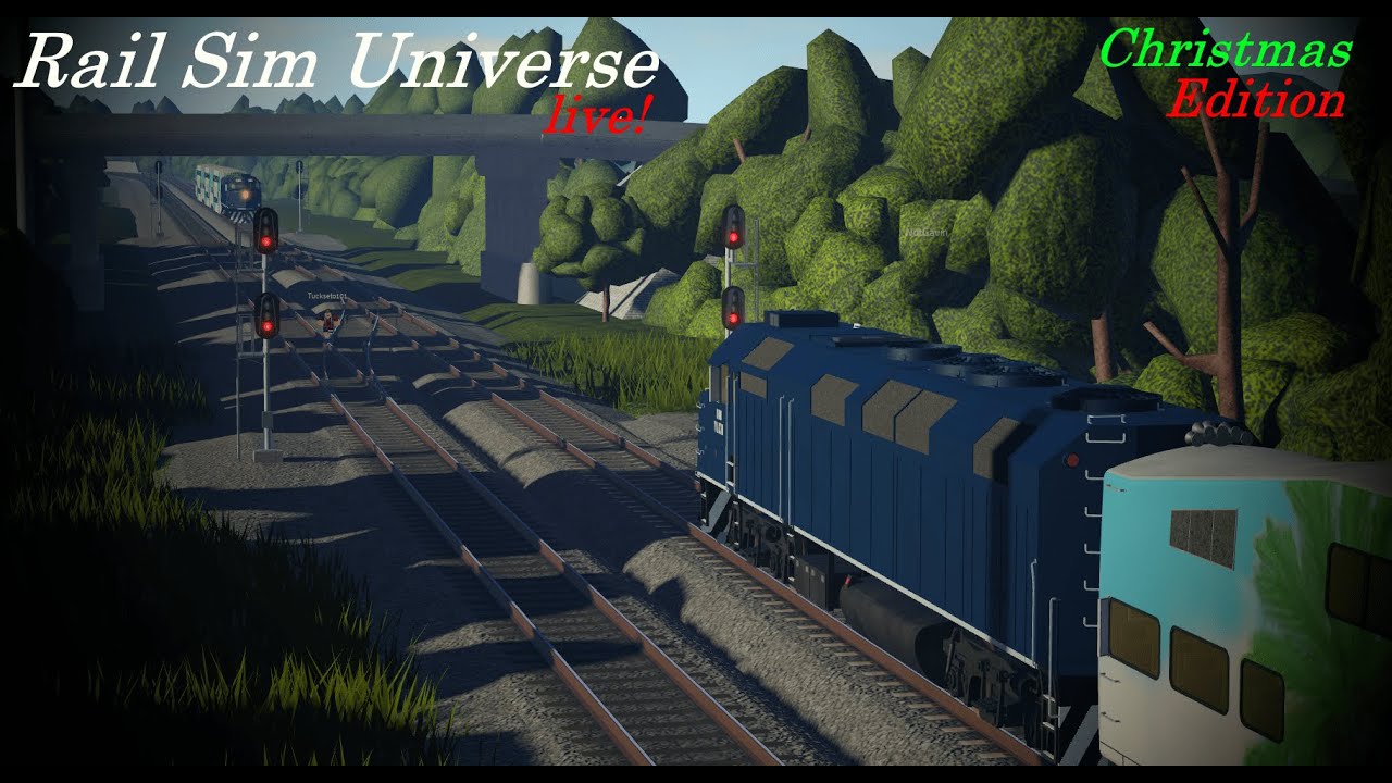 Rail Sim Universe Railcam: Christmas Edition!