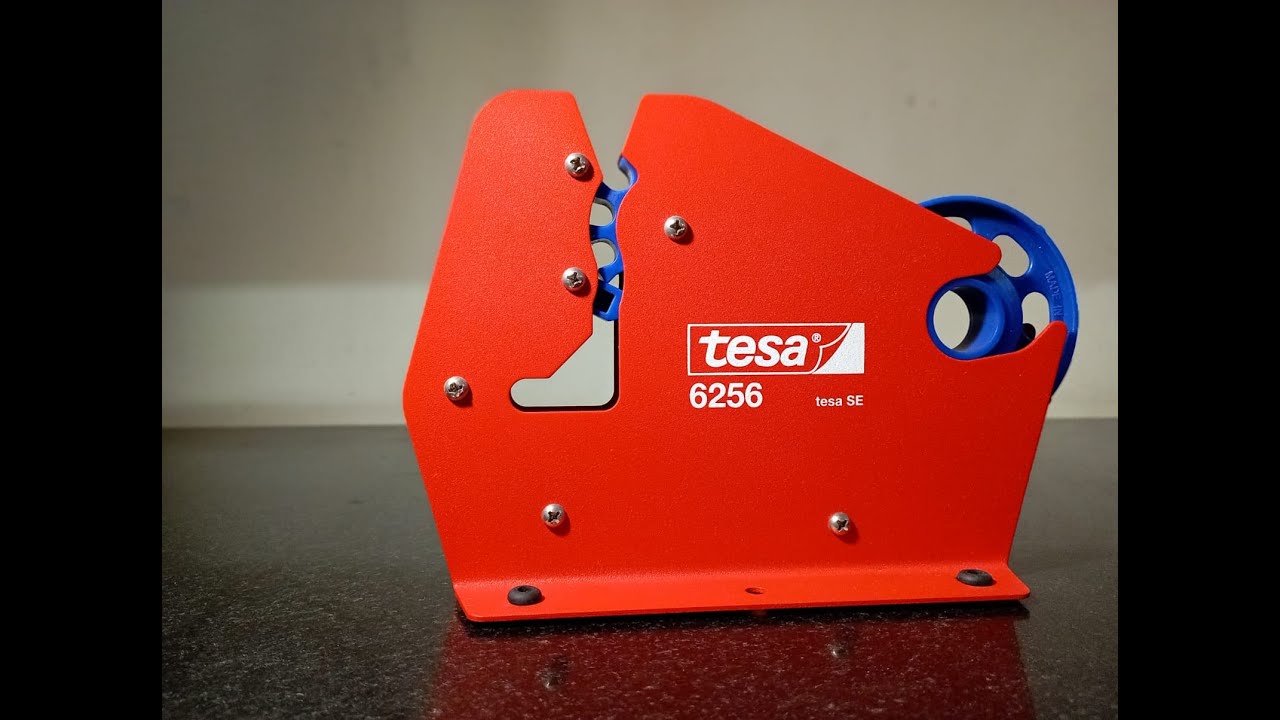 Bread packing tape dispenser |  Bag closing tape dispenser | Bread bag sealing machine | Tesa 6256