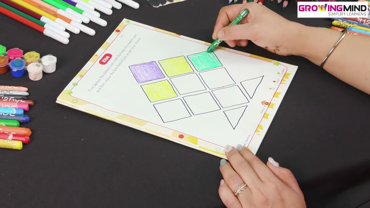 Ch 4 | Kite |  Growing With Colours | B | Growing Mind | For Children