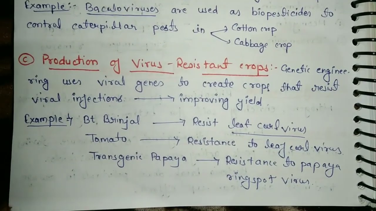 Economic importance of Virus, msc botany notes 