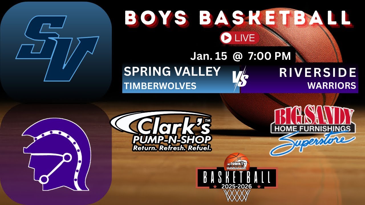 Boys Basketball - Riverside @ Spring Valley