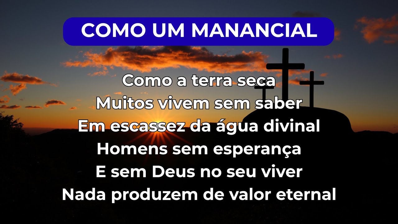 COMO UM MANANCIAL