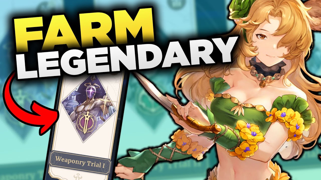 WEAPON TRIAL 1 FARMING GUIDE: Sword of Convallaria Legendary Gear Farming Guide (SoC)