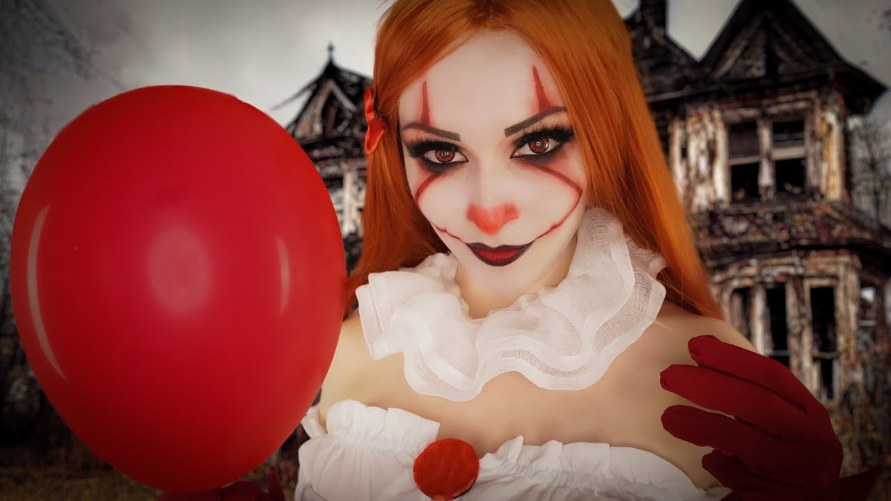 ASMR CLOWN | Do you want a balloon? | Halloween roleplay 🎈