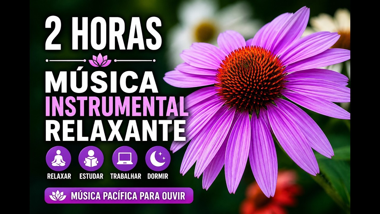 2 horas de m&uacute;sica instrumental, m&uacute;sica pac&iacute;fica para ouvir, m&uacute;sica instrumental relaxante, relaxante