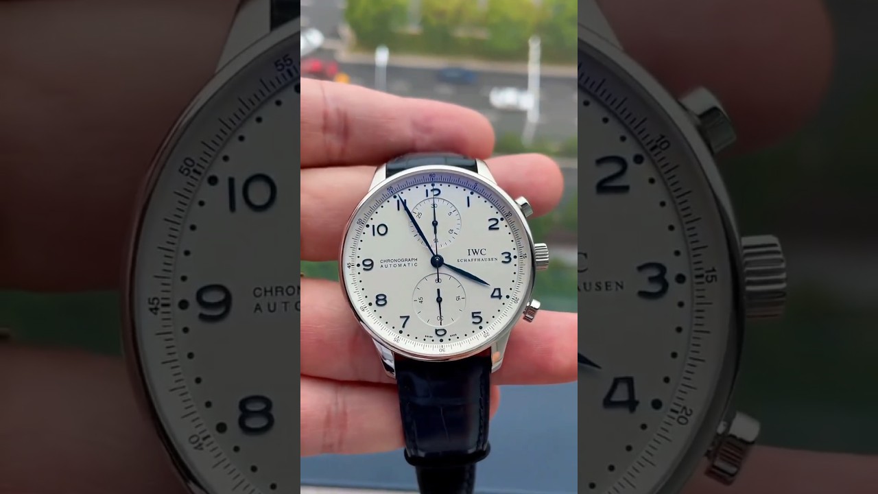 The Icon of Precision: IWC Portugieser Chronograph Service ⌚⏱️