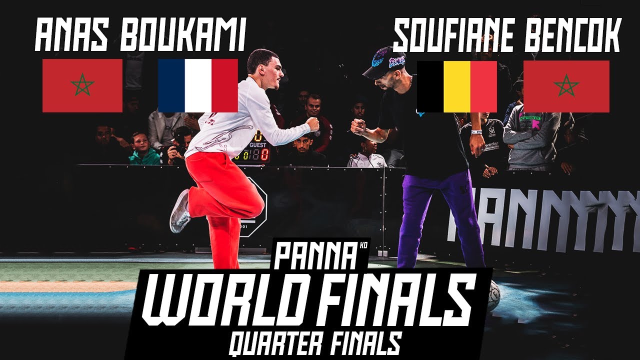 Anas Boukami (MOR/FR) vs Soufiane Bencok (BE/MOR) | Panna Knock Out World Finals 2022 1/4 Final