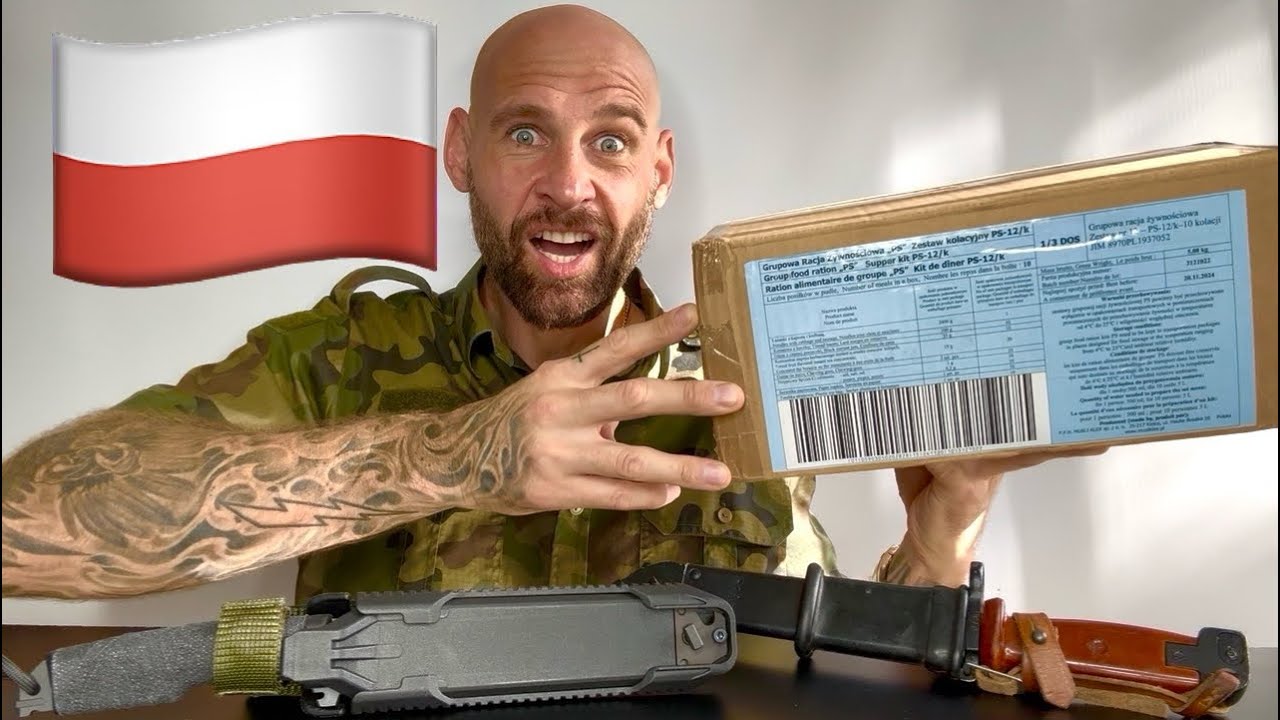 🇵🇱 ⚔️MIGHTY POLAND💪🏼‼️~MILITARY SQUAD RATION!!!🦅🪖