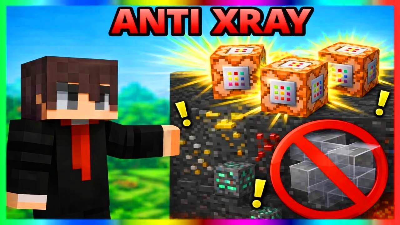Minecraft Bedrock - Anti XRay 👓 | #minecraft #viral #fypシ #fyp #trending #trend #xray #shorts #short