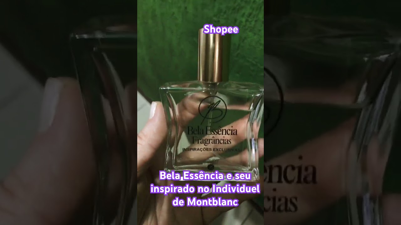 BELA ESSÊNCIA NO CANAL- INDIVIDUEL DE MONTBLANC 