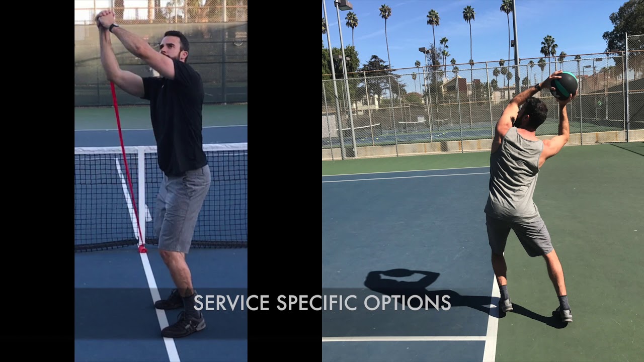 Plyometric Exercise to Increase Service Power