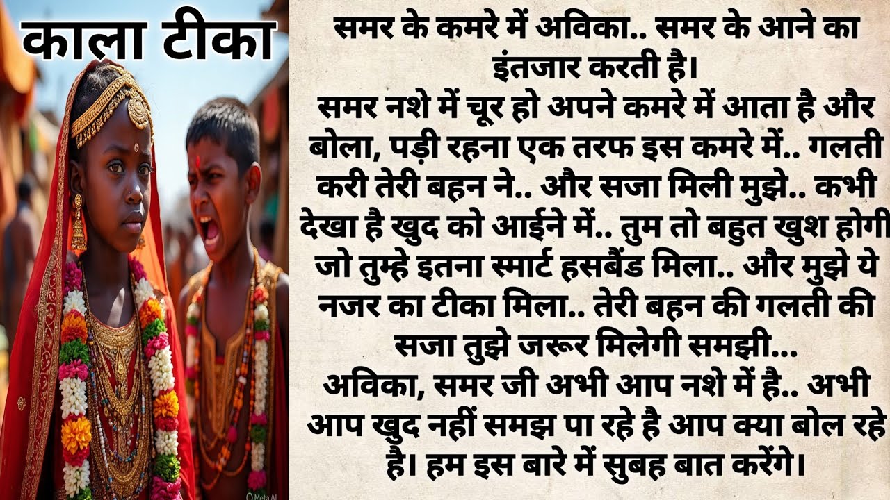 काला टीका / kala tika / MANP Tales Hub / MANP Stories