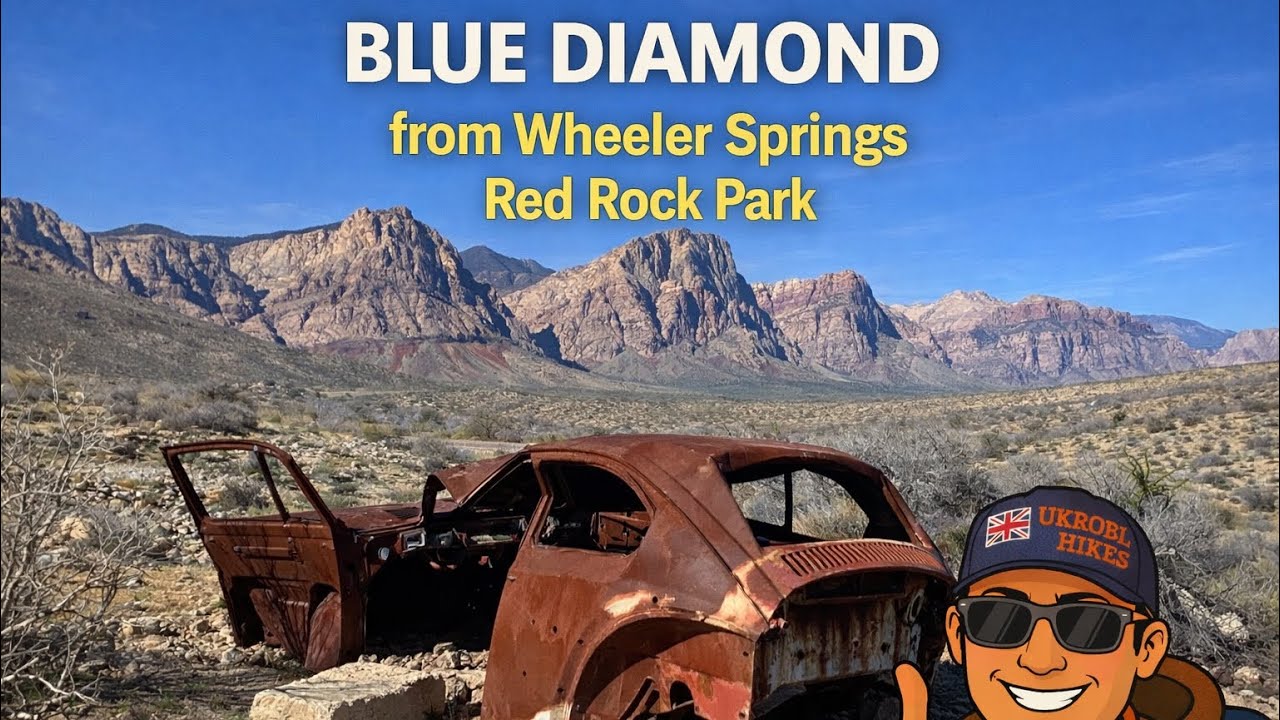 Ep 233 The Hurl! Blue Diamond Nevada. #Hike 