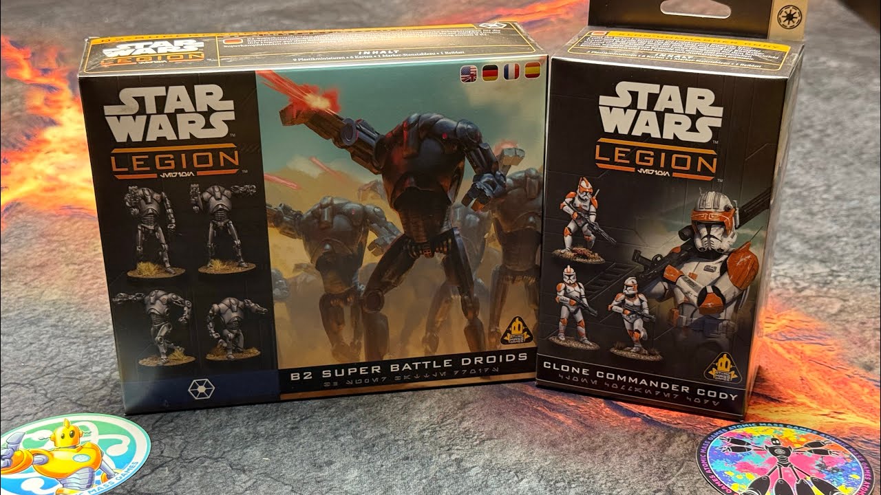 Star Wars Legion Unboxing: B2 and Commander Cody Boxes