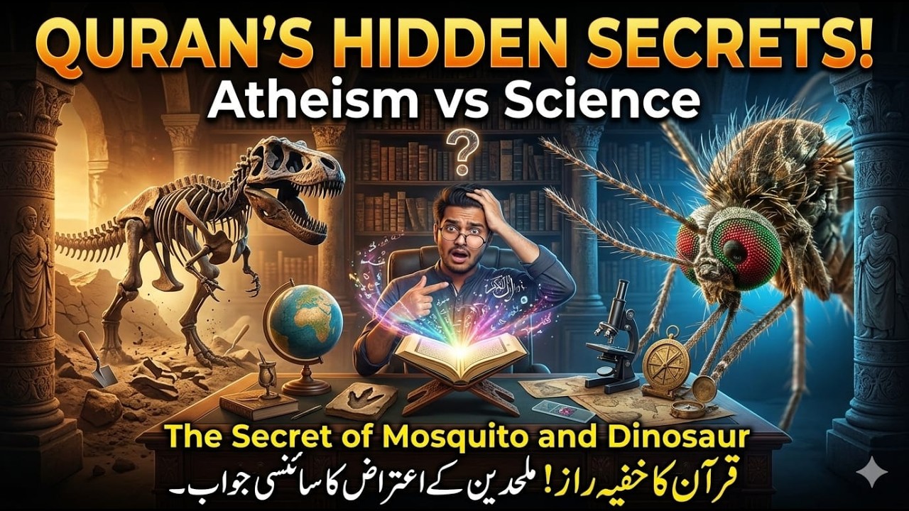 Why Dinosaurs Aren't in The Quran | Atheism vs Quran | The Ocean Verse | The Mystery of Mosquito |