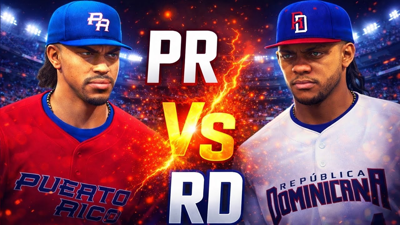 PUERTO RICO VS REPUBLICA DOMINICANA - WBC 2026 - MLB The Show 25