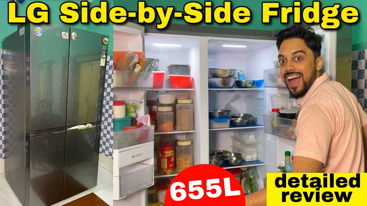 LG 655L Side-by-Side Double Door Fridge | 3 Months Detailed User Review | Jaldi KHolo
