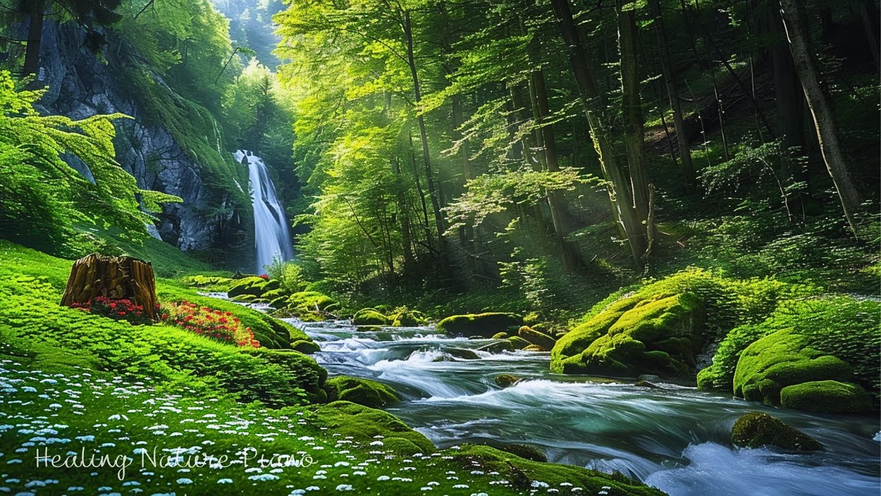 Красивая расслабляющая музыка со звуками природы🌿 Успокаивающая музыка для снятия стресса