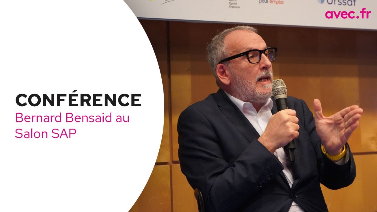 Conférence de Bernard Bensaid au Salon SAP