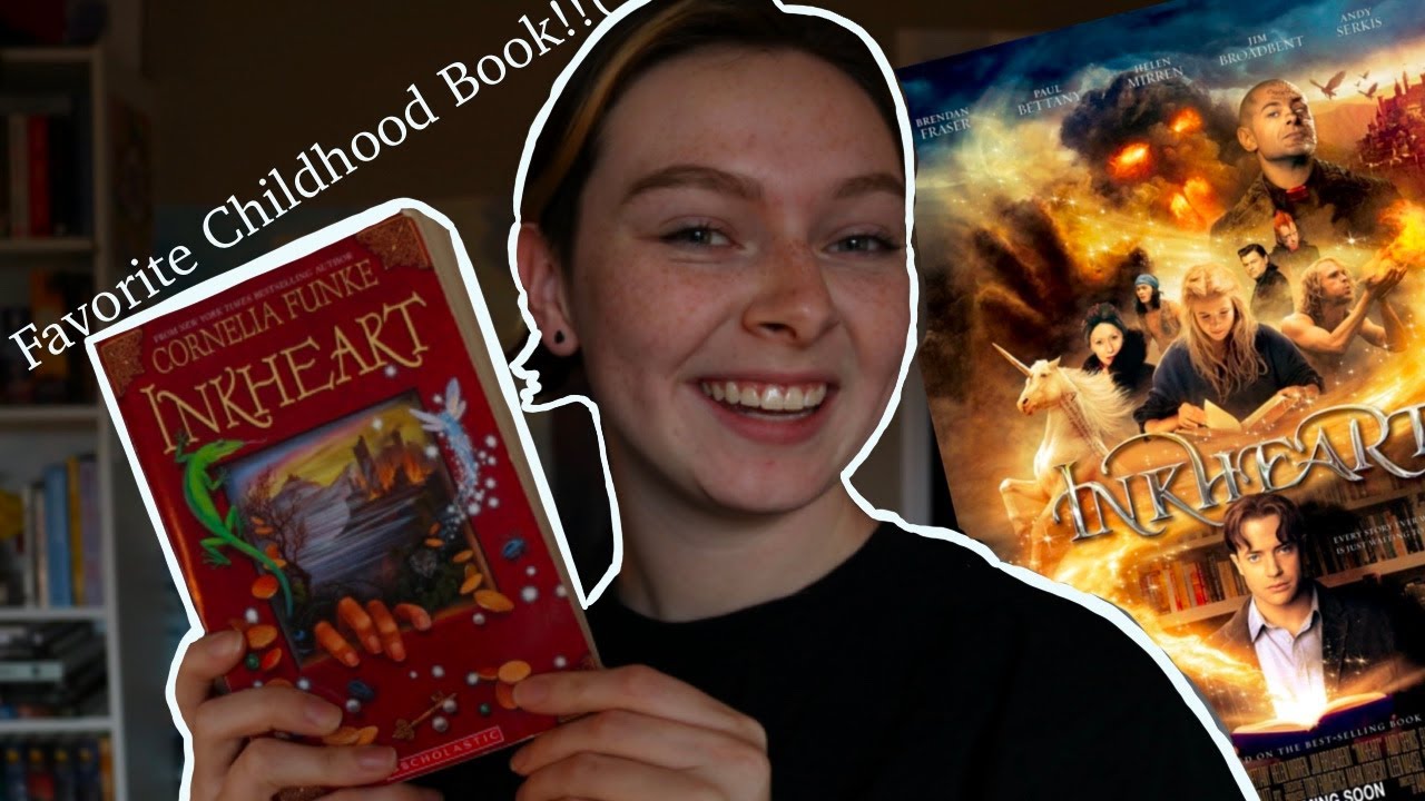 rereading my favorite childhood book! (inkheart by cornelia funke) || reading vlog