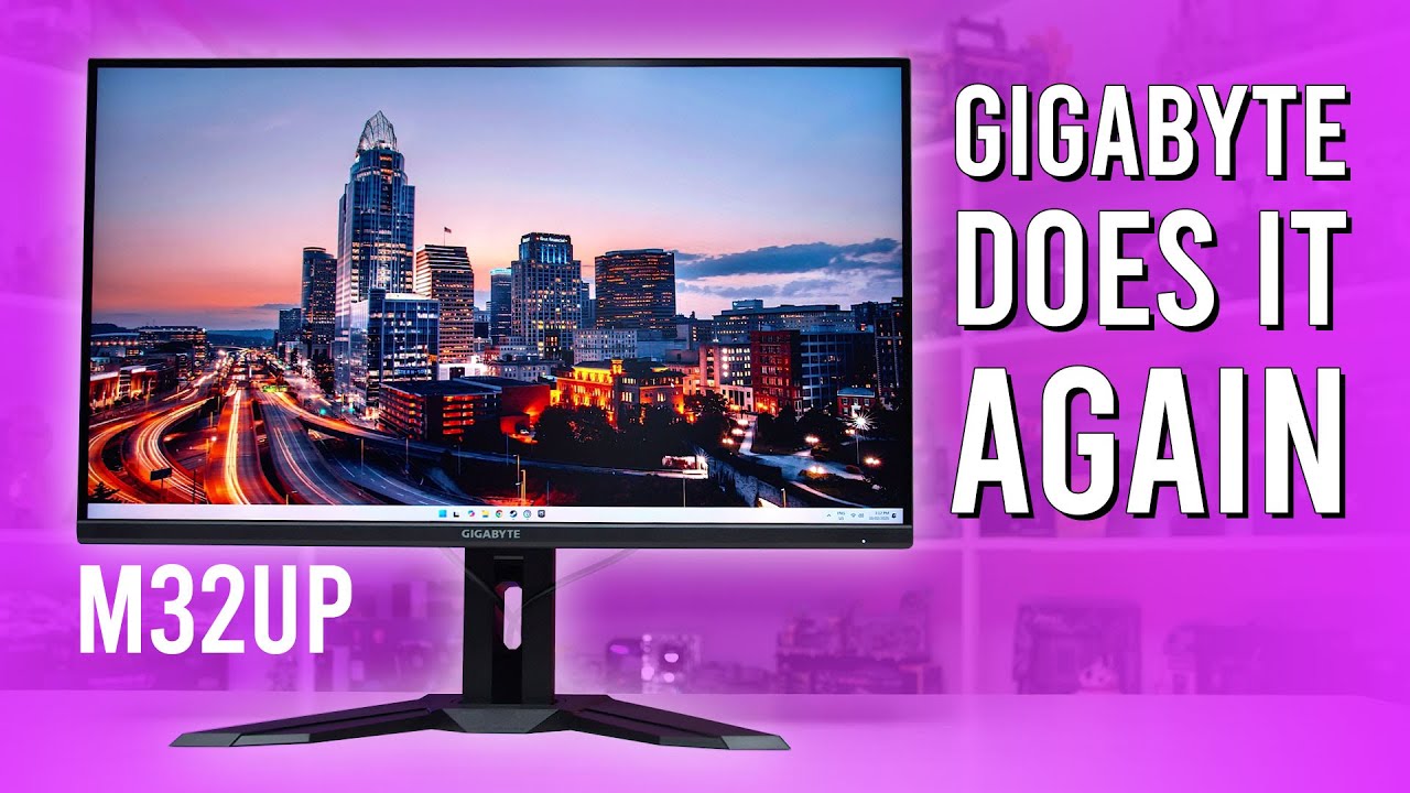 Best Value 32-inch 4K Gaming Monitor? - Gigabyte M32UP Review
